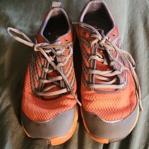 Merrell Women's Rust Orange and Gray M-Connwct Series  Athletic Shoes Size 7.5M